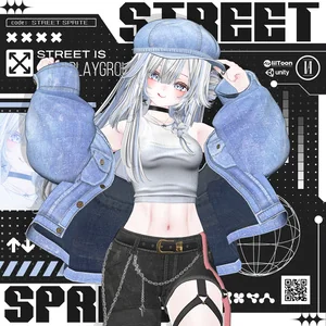 (📢セール中 12/15)  8アバター対応〖✨Street Sprite✨〗